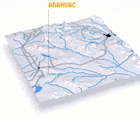 3d view of Anáhuac