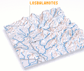 3d view of Los Balamotes