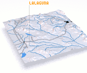 3d view of La Laguna