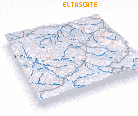 3d view of El Táscate