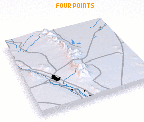 3d view of Four Points