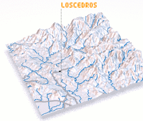 3d view of Los Cedros