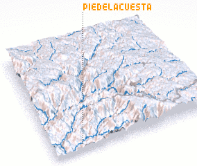 3d view of Pie de la Cuesta