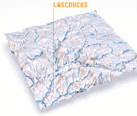 3d view of Las Cruces