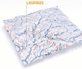 3d view of Los Pinos