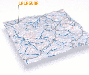 3d view of La Laguna