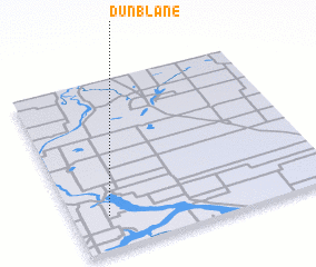 3d view of Dunblane