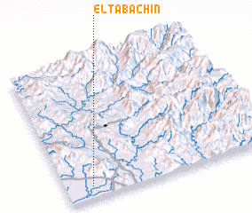 3d view of El Tabachin