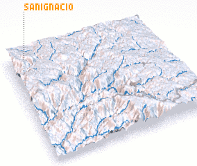 3d view of San Ignacio
