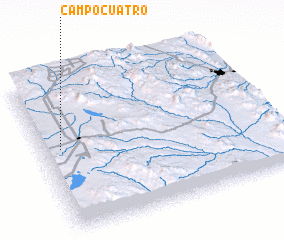 3d view of Campo Cuatro