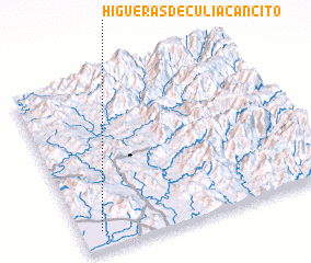 3d view of Higueras de Culiacancito