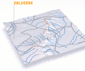 3d view of Val Verde