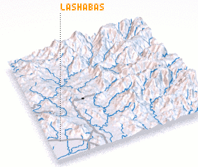 3d view of Las Habas