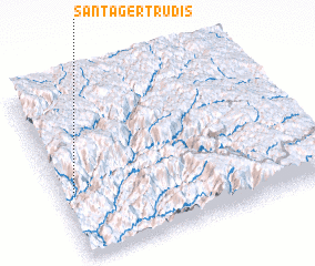 3d view of Santa Gertrudis