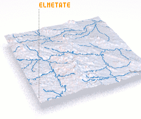 3d view of El Metate