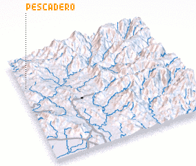 3d view of Pescadero