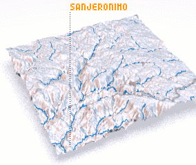 3d view of San Jerónimo