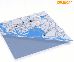 3d view of Culiacán