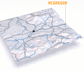 3d view of McGregor