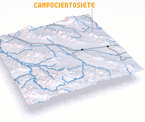 3d view of Campo Ciento Siete