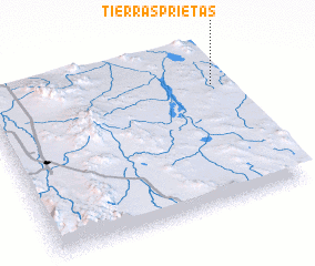 3d view of Tierras Prietas