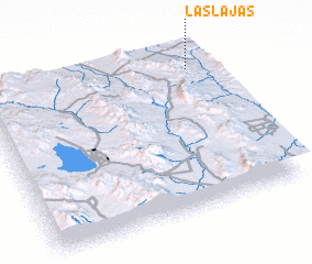 3d view of Las Lajas