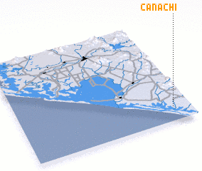 3d view of Canachí