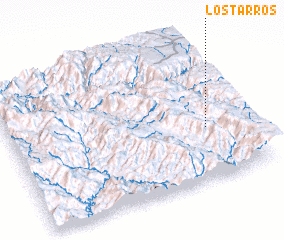 3d view of Los Tarros