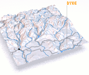 3d view of Dyke