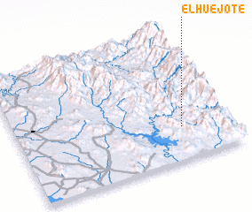 3d view of El Huejote