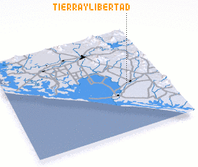 3d view of Tierra y Libertad