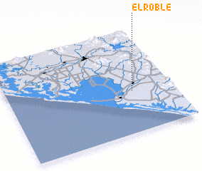 3d view of El Roble