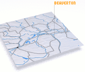 3d view of Beaverton