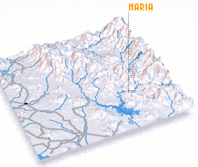 3d view of María