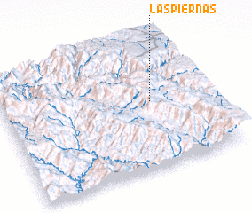 3d view of Las Piernas