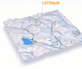 3d view of La Tinaja