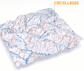 3d view of Cinco Llagas