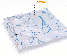 3d view of Los Tíos