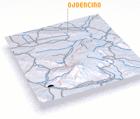 3d view of Ojo Encino