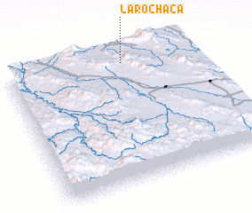 3d view of La Rochaca