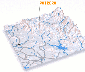 3d view of Potrero