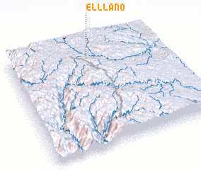 3d view of El Llano