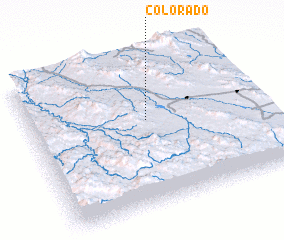 3d view of Colorado
