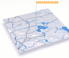 3d view of Vado de Piedra