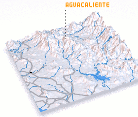 3d view of Agua Caliente