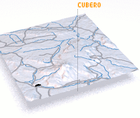 3d view of Cubero