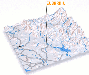 3d view of El Barril