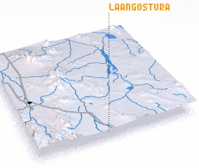 3d view of La Angostura