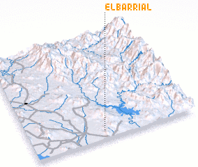 3d view of El Barrial