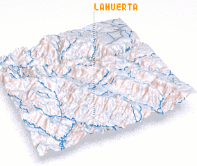 3d view of La Huerta